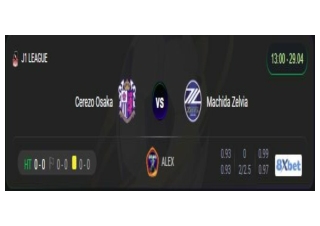 Xem trực tiếp trận đấu Cerezo Osaka vs Machida Zelvia diễn ra ngày 29/04/2025