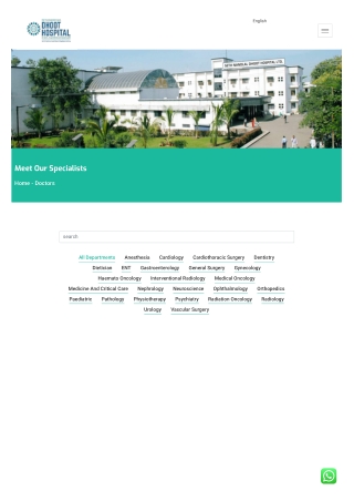 Best Piles Doctor in Aurangabad-Dhoot Hospital