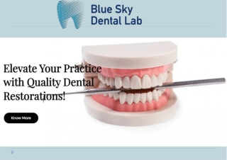 Hybrid Prosthesis Solution | Advanced Restorative Care