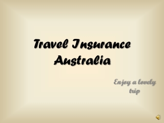 Travel Insurance Australia