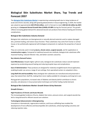 7-Biological Skin Substitutes Market
