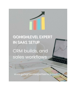 GoHighLevel Expert in SaaS setup, CRM builds, and sales workflows