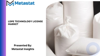 LDPE Technology License Market Size & Share, Analysis 2031