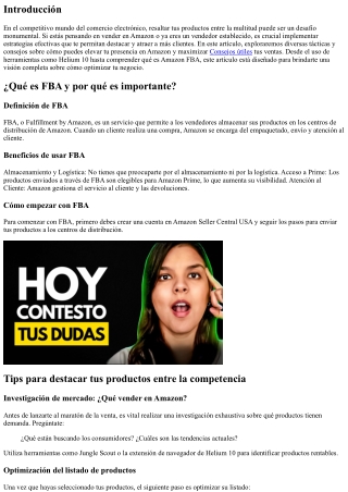 Tips para destacar tus productos entre la competencia