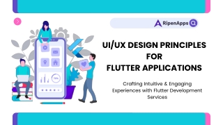 UIUX Design Principles for Flutter Applications