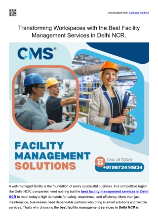 Transforming Workspaces with the Best Facility