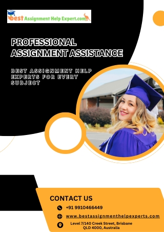 Score Higher with Professional Assignment Help Experts