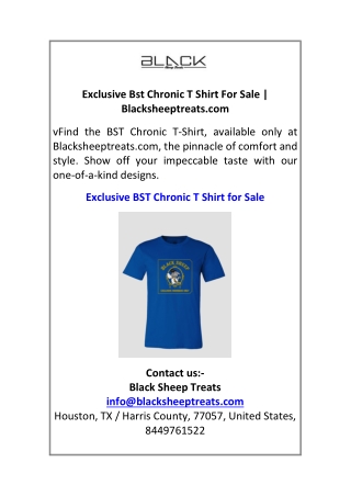 Exclusive Bst Chronic T Shirt For Sale Blacksheeptreats.com