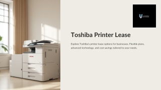 Toshiba Printer Lease | ClearView Business Solutions