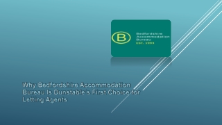 Why Bedfordshire Accommodation Bureau Is Dunstable’s First Choice for Letting Agents
