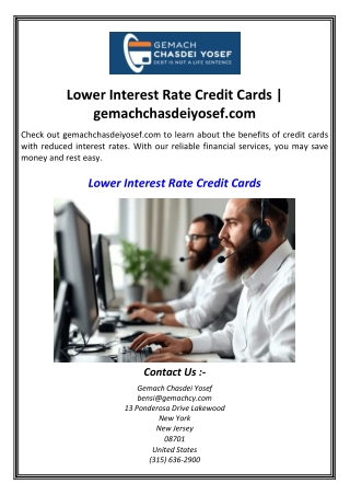 Lower Interest Rate Credit Cards  gemachchasdeiyosef.com