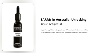 SARMS Australia