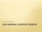 Jock Marshall Scientific Reserve