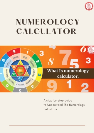 Numerology Calculator: Decode Your Life Through the Power of Numbers
