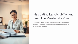 Trusted Landlord Tenant Paralegal for Reliable Legal Support