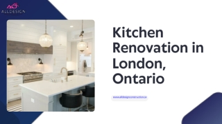 Kitchen Renovation in London, Ontario – All Design Construction