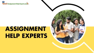 Best Assignment Help Experts for Quality & Timely Support