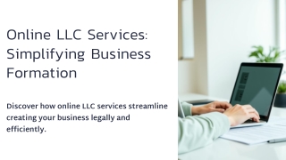 Online LLC Services