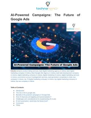 AI-Powered Campaigns_ The Future of Google Ads