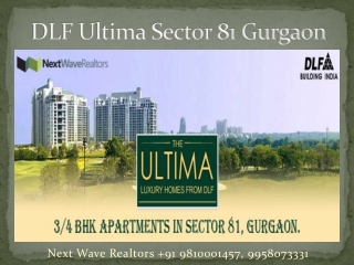 DLF Ultima Gurgaon