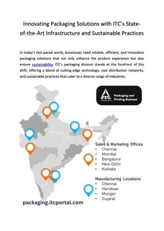 ITC Packaging Capabilities