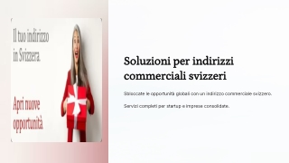 Indirizzo della sede per società svizzera