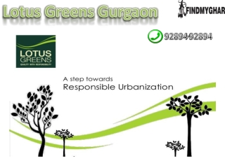 Lotus Greens Gurgaon