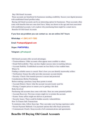 Buy Old Gmail Accounts (1)