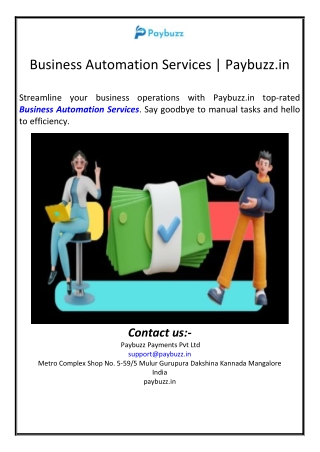 Business Automation Services | Paybuzz.in