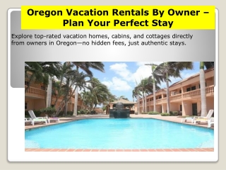 Oregon Vacation Rentals By Owner Book Direct & Save on Unique Stays