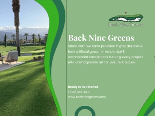 Putting Green Installation