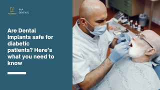 Are Dental Implants safe for diabetic patients Here’s what you need to know