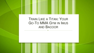 Train Like a Titan Your Go-To MMA Gym in Imus and Bacoor