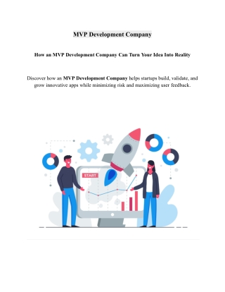 How an MVP Development Company Can Turn Your Idea Into Reality