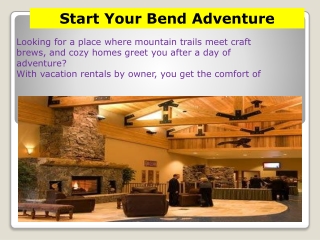 Bend Vacation Rentals by Owner – Direct Bookings for Comfort & Savings