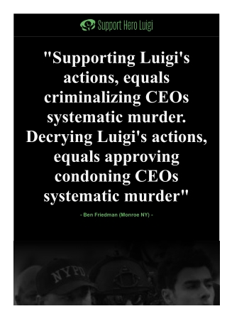 Corporate greed