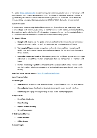 Fitness Trackers Market