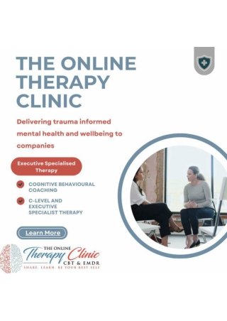 Prioritize mental health and well-being in your organization with The Online Therapy Clinic.