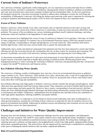 Why It’s Time To Revisit Eradicating Water Spots In Indianapolis, Indiana