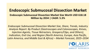 Endoscopic Submucosal Dissection Market