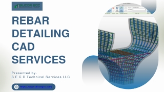 Rebar Detailing CAD Services by S E C D Technical Services LLC