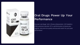 Oral Drugs