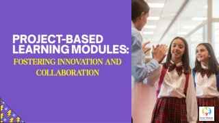 Project-Based Learning Modules Fostering Innovation and Collaboration