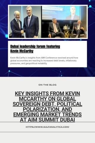 AIM Summit Dubai Roundtable with Kevin McCarthy