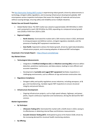 Non-destructive Testing Market