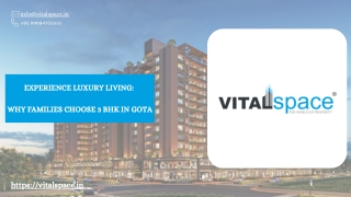 EXPERIENCE LUXURY LIVING WHY FAMILIES CHOOSE 3 BHK IN GOTA