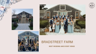 Barn Weddings MA | Rustic & Elegant Celebrations at Bradstreet Farm
