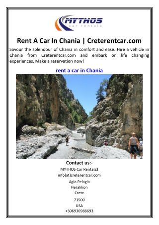 Rent A Car In Chania  Creterentcar.com