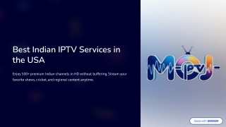 Best Indian IPTV Services in the USA