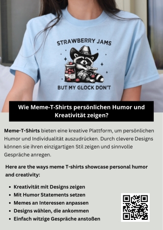 Wie Meme-T-Shirts persönlichen Humor und Kreativität zeigen?